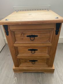 Solid Pine Bedside Locker/Table