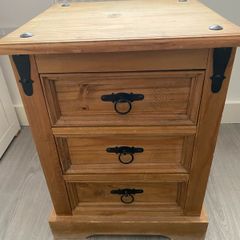 Solid Pine Bedside Locker/Table
