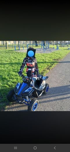 Renegade 50cc kkds quad (Used 4 times)
