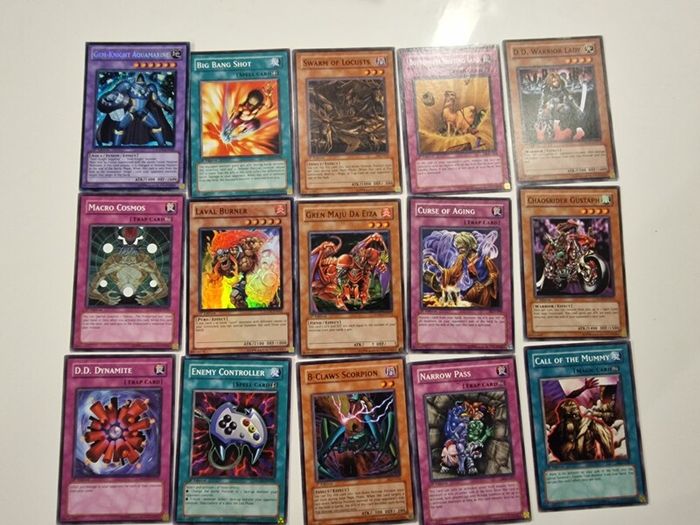 1st edition yu gi oh vintage cards 186 total  inc 66 1st editions.