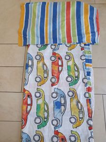 single bed duvet sets x2 cars,woodland