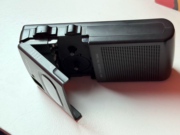 Sanyo Mini Talk-Book TRC-3640 Vintage Mini Cassette Recorder