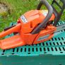 husqvarna 240 chainsaw, new bar chain Image 6