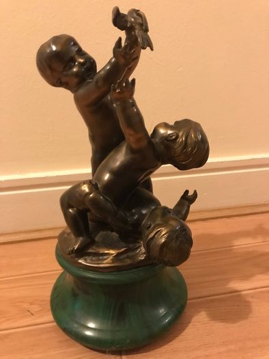 Vintage Bronze Figurine