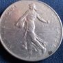 One French Franc Coin 1960 Image 2