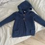 M&S Blue Cardigan 6-9 months Image 2