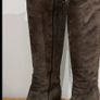 Le Pepe Women's Suede knee length boots 40 7 Image 2