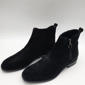 Find. Suede Ankle Boots - Black Size UK 8