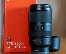 Sony 70-350mm G OSS lens