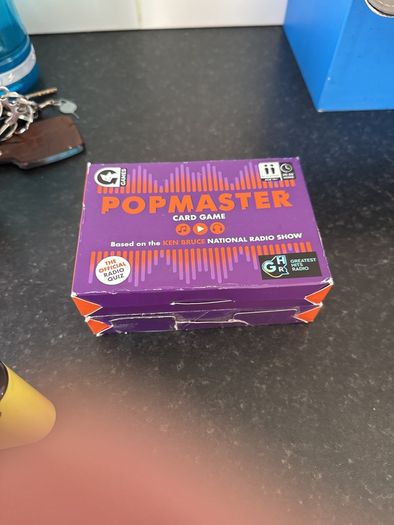 Pop master card game 2boxes sealed