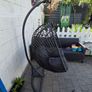 Large Hanging Egg Chair with Cushions Image 4