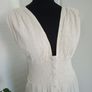 ASOS  Boho dress maxi size 8-10 cotton and linen Image 3