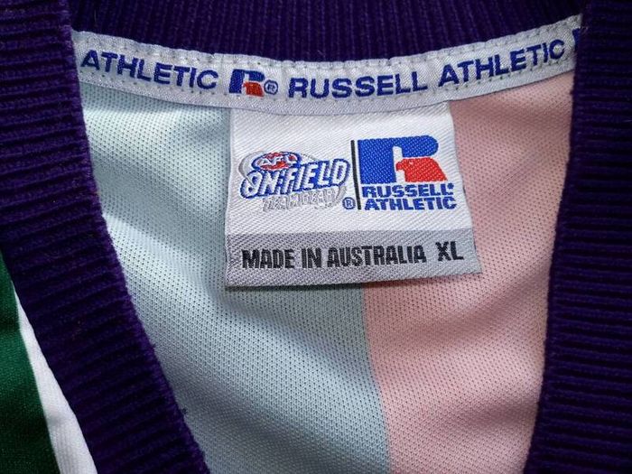 Vintage Fremantle Dockers Russell Athletic Jersey Size XL