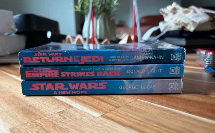 Star Wars trilogy paperbacks