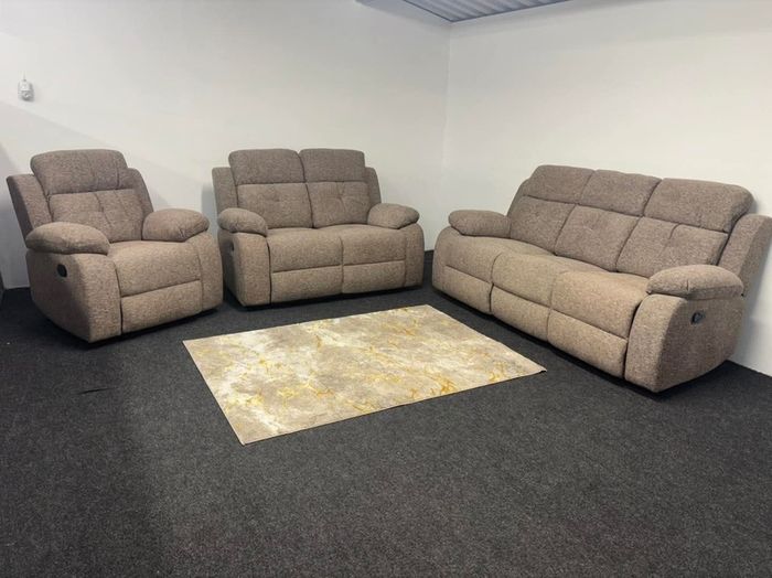 3+2+1 Hudson All Fabric Recliner Sofa Set