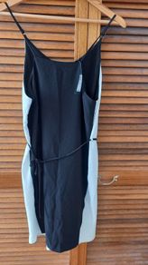 Monochrome Midi Dress