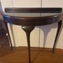 Vintage half moon table Image 2