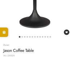 woo design Jason coffee table black