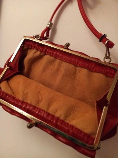 Lafayette Small Vintage Red Bag