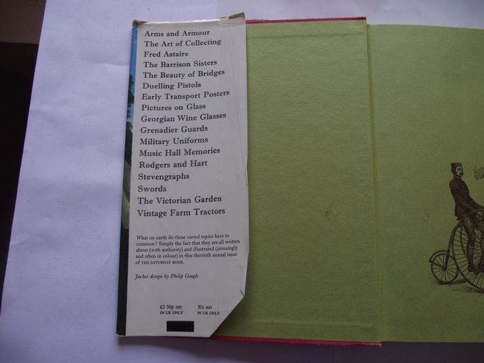 1970 'The Saturday Book, Thirtieth Year' from Hutchinson of London, edited by John Hadfield