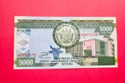 Burundi  5000. Francs  2008. Pick 48a. Uncirculated