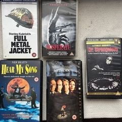 VHS Films x 5 Listed Below, 5 euro each or 20 quid the lot
