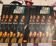 2 x Liam Brady 1990 testamonial programmes