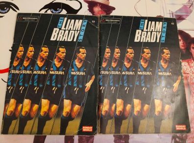 2 x Liam Brady 1990 testamonial programmes