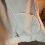 Ladies Plush Fleece Jacket from M&S in cream - Size 10 / Medium Image 3