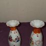 Vintage pair of hand painted Japanese Vases Image 6