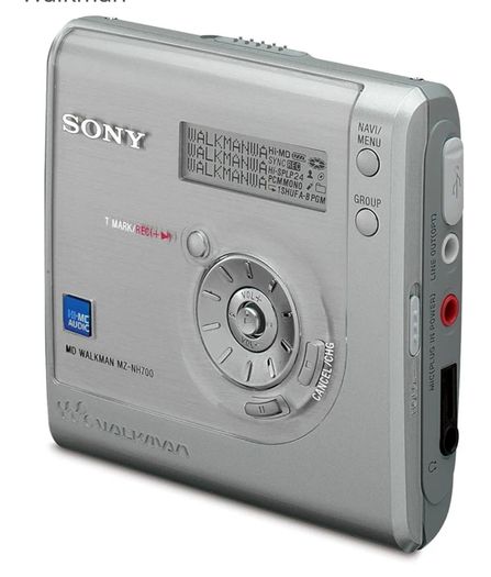 Sony mini disc