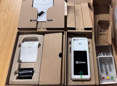 Card machine, Clover starter Kit