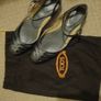 Tod's Grey Metallic Flats Image 4