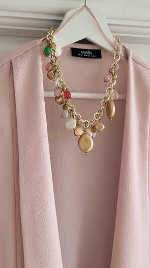 Wallis blush drape jacket Sz 18 (Fit 14-18UK)