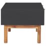 Coffee Table 90x50x40 cm Solid Acacia Wood and MDF Image 2
