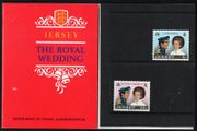 1973 Jersey Royal Wedding Princess Anne and Captain Mark Philips Commemorative Stamps Presentation Pack
