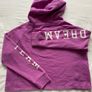Girls  Purple Cropped Hoodie Dream Team  10/ 11 years Image 5