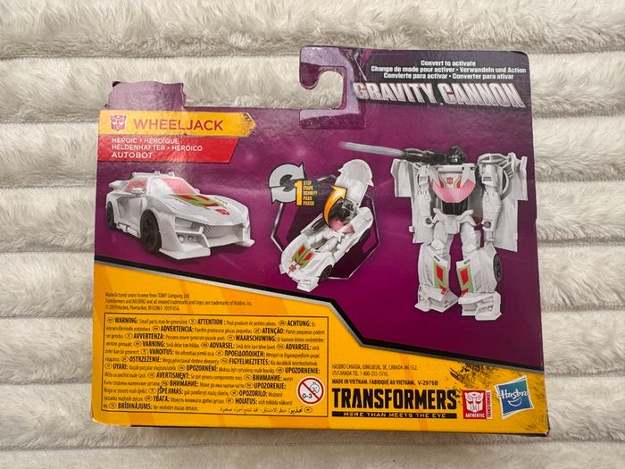 Transformers Bumblebee Cyberverse Adventures Gravity Cannon WheelJack Please see photos