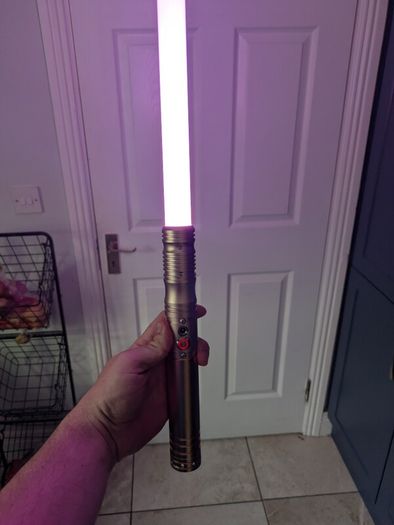 RGB Metal Hilt Lightsaber New Sealed