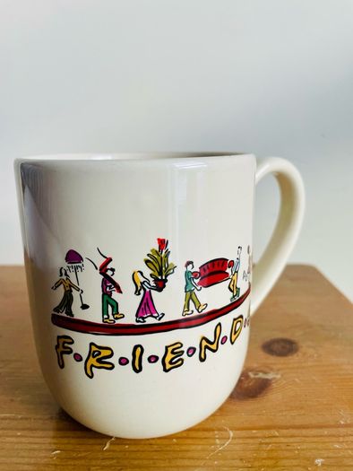 Official 1996 Friends Warner Bros Mug Vintage 90s Collectible
