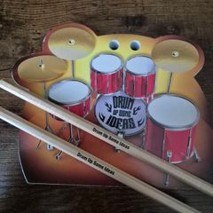 Drum Notepad and Pencils
