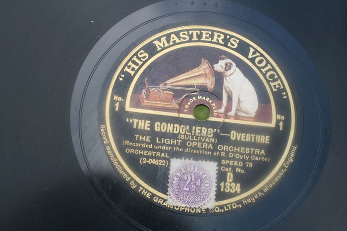 Antique Gramophone records