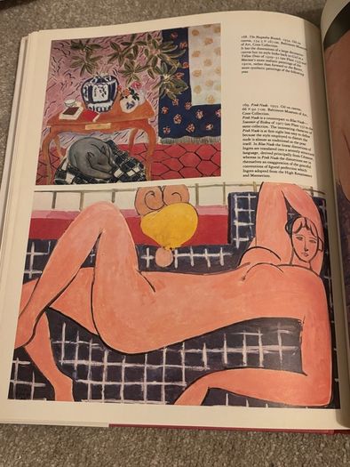 collectible art book of Matisse by Nicholas Watkins 1984