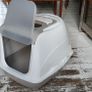 Cat litter box with swinging door Image 3