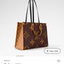 Louis Vuitton onTheGo size MM Image 9