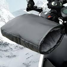 Motorcycle Motor Cycle Bike e Scooter Handlebar Muffs Winter Equipment Mitts Warmer Gloves Waterproof Handmuffs Bicycle Handle Cover Hand Covers Warmers