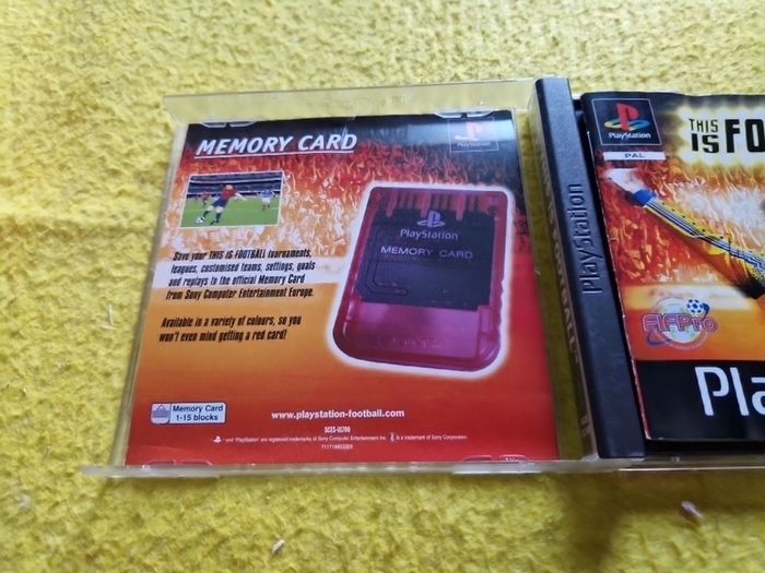 This is football PlayStation1 Ps1 PlayStation2 Ps2 Games Original