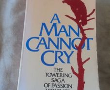 A Man Cannot Cry by Gloria Keverne Book for Sale