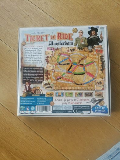 Ticket to ride Amsterdam board game