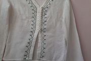 lovely vintage cotton top long sleeves